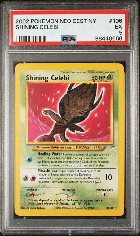 Auction Prices Realized Tcg Cards 2002 POKEMON NEO DESTINY