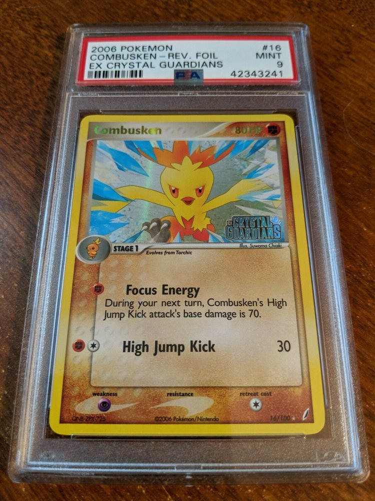 pokemon combusken card eBay Auction Item 184002863915 TCG Cards 2006 EX Crystal Guardians Colorless Slash (30) Fire Combusken | Celestial Storm |