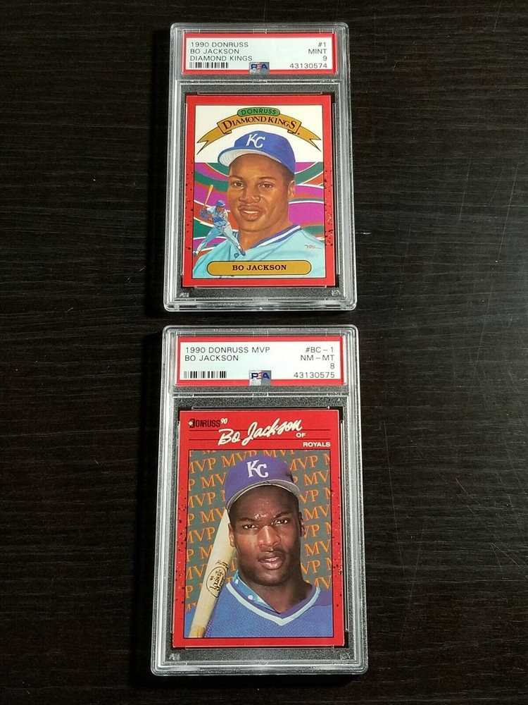 Auction Prices Realized Baseball Cards 1990 Donruss Bo Jackson DIAMOND