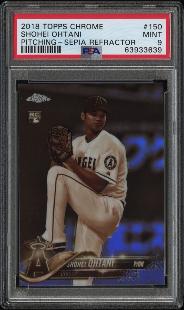 その他 2018  Shohei Ohtani Sepia Variation SP Auction Prices Realized Baseball Cards 2018 TOPPS CHROME