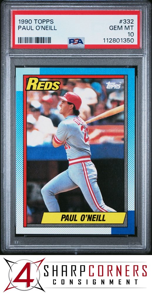【PSA鑑定済】Hills 1990 HITMEN BASEBALL CARDS 1990 Score #601 Glenallen Hill RC BLUE JAYS Rookie baseball