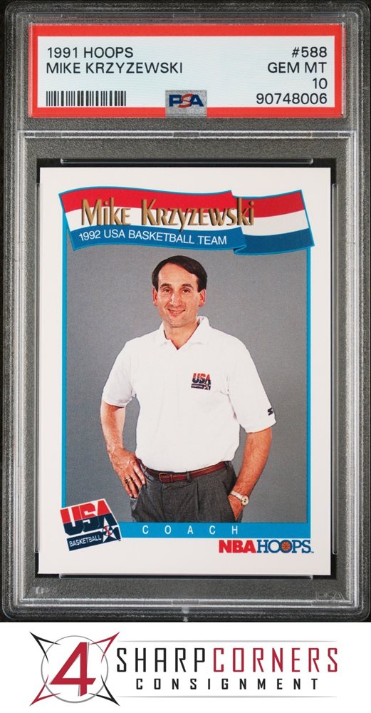 Mike Krzyzewski Coach K Auto NBA サイン カード Mike Krzyzewski Coach K Auto NBA サイン カード
