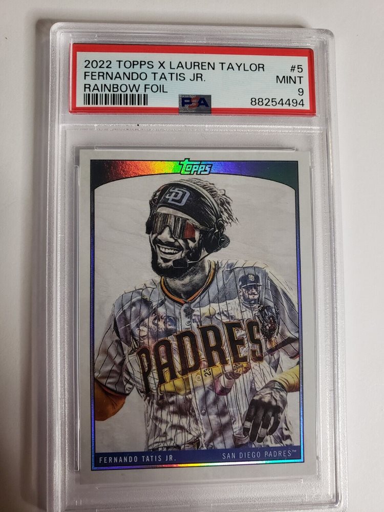 2022 Topps 大谷翔平 × Lauren taylor 直筆サインカード