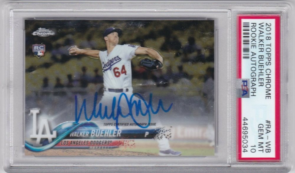 安全 Topps ウォーカー ビューラー auto asakusa.sub.jp