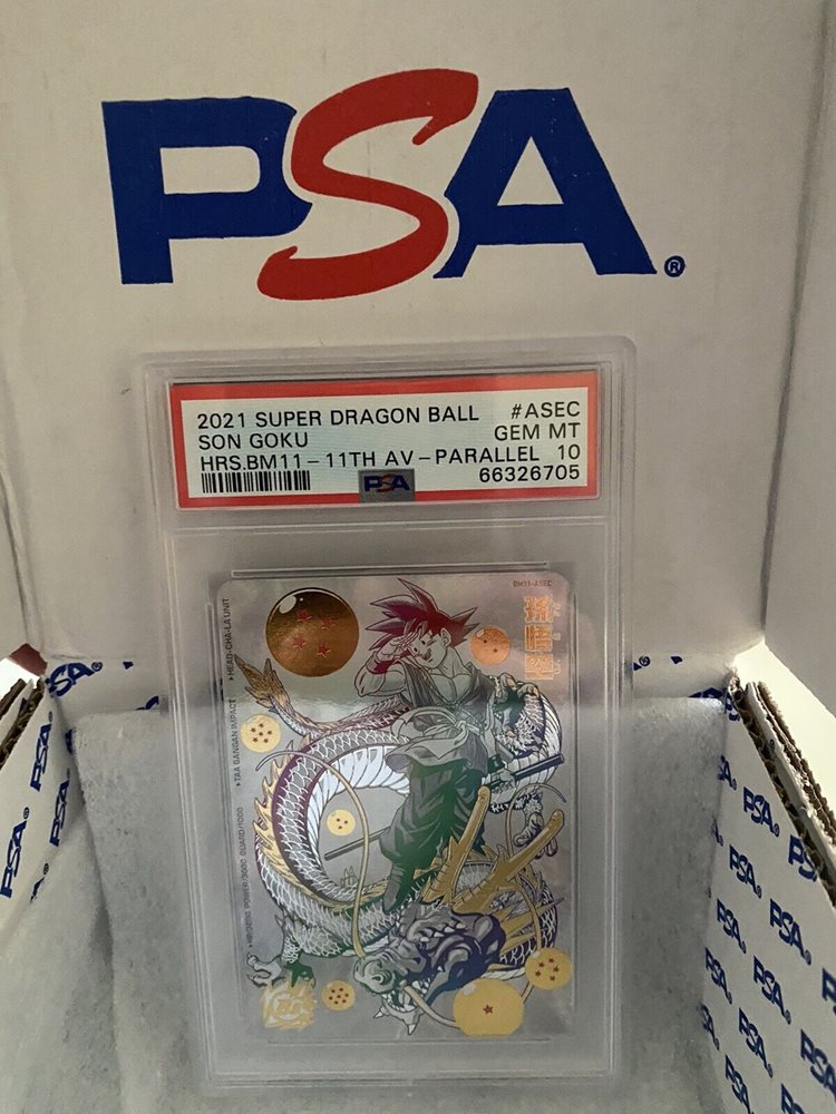 PSA10　孫悟空　BM11-ASEC DA Super Dragon Ball Heroes BM11-ASEC Son Goku 11th Anniversary