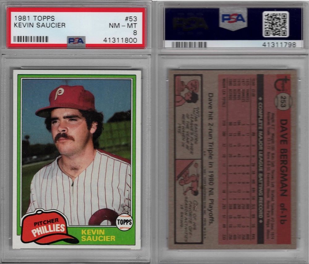 Auction Prices Realized Baseball Cards 1981 Topps Kevin Saucier