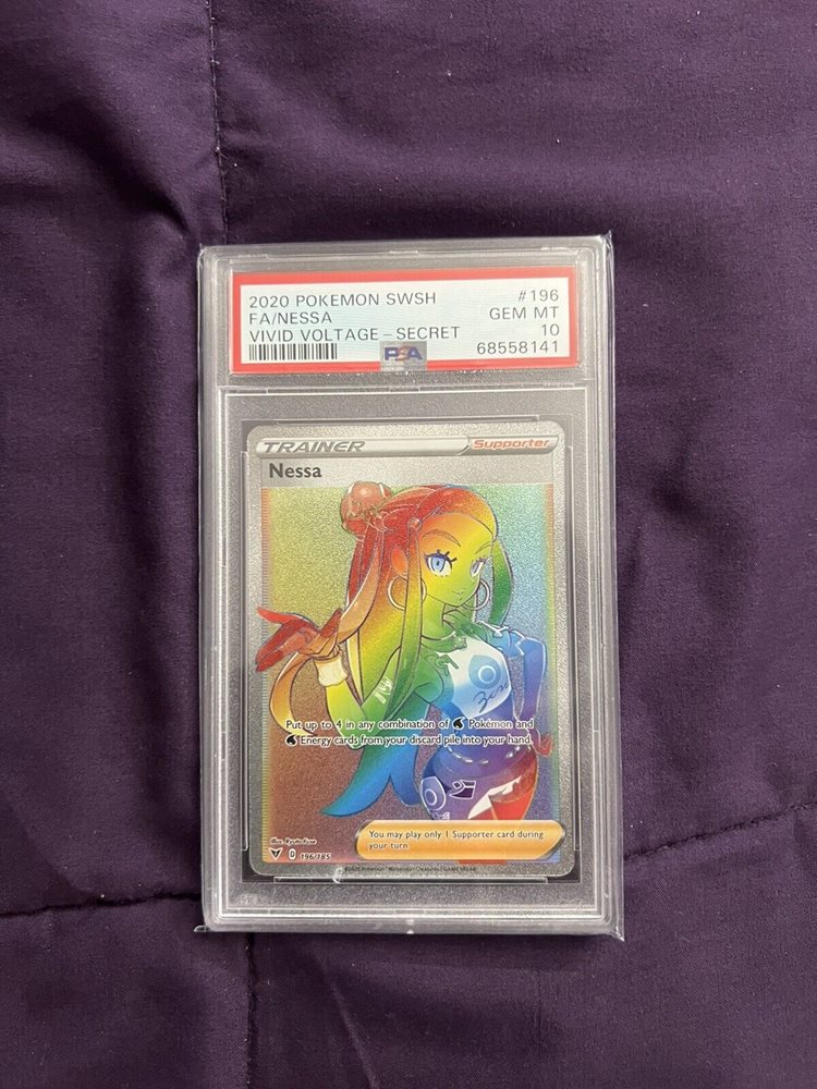 nessa rare card Pokémon Card Game PROMO 231/S-P Nessa in blister main image 1