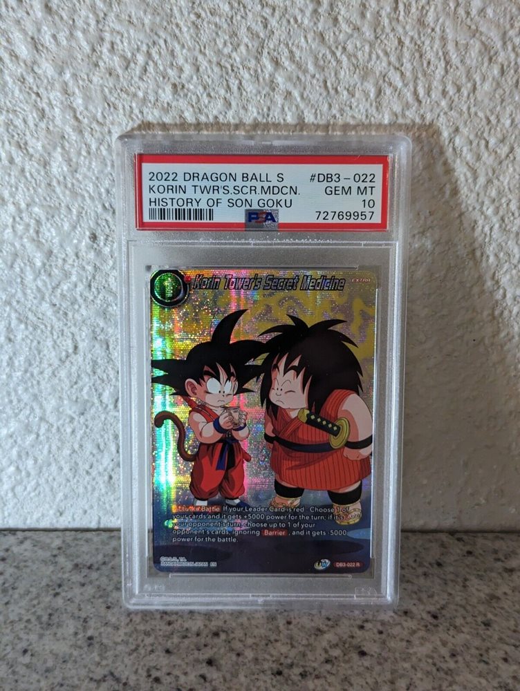 2022 Dragon Ball Z History Of Son Goku Korin Tower's Se