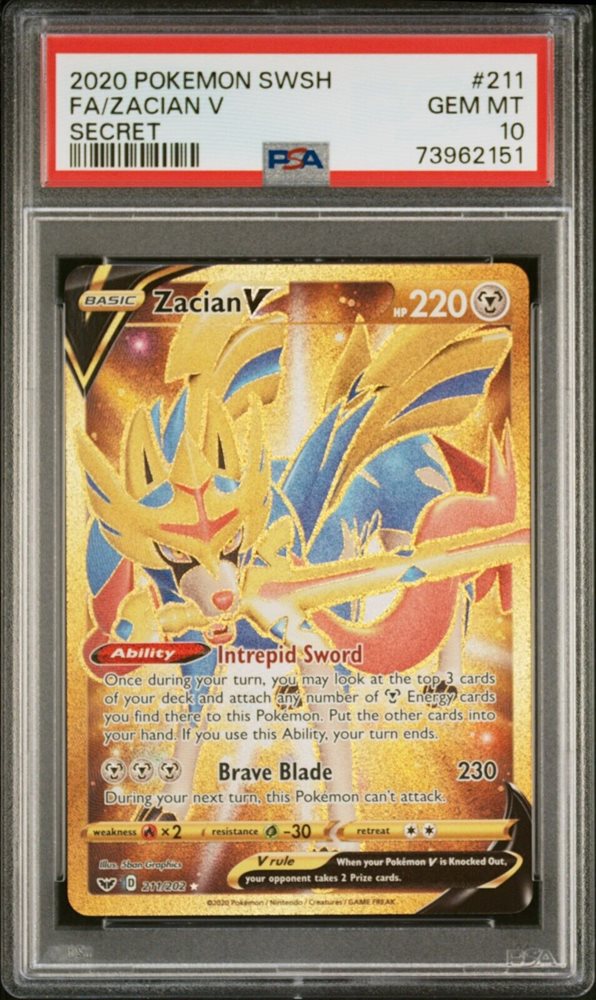 Auction Prices Realized Tcg Cards 2020 POKEMON SWORD