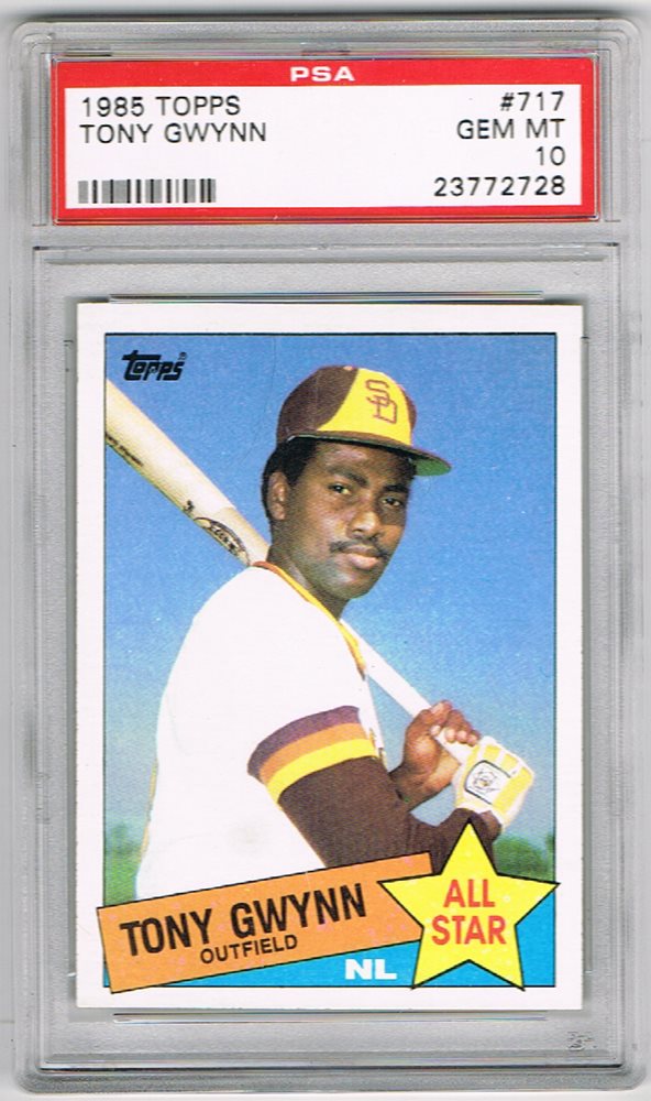 Auction Prices Realized Baseball Cards 1985 Topps Tony Gwynn