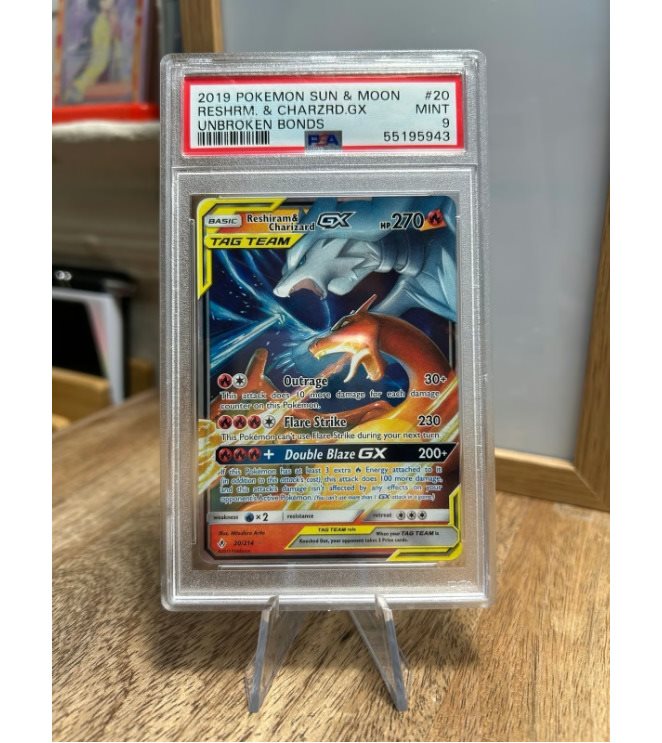 Pokemon Sleeves Card Pokmon TCG Reshiram & Charizard Card Sleeves - 65  Count From Unbroken Bonds Set 65 Count Pokmon TCG Sleeves