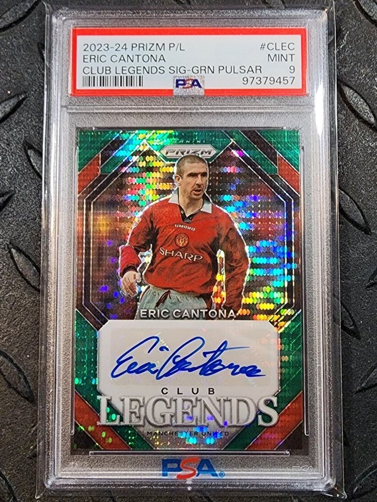 直筆サインカード Prizm Choice Eric Cantona eBay Auction Item 176760849342 Soccer Cards 2023-24 Panini