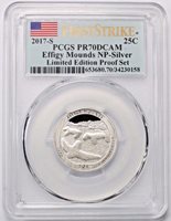 2019 S 25C Silver Lowell Quarter PCGS PR69DCAM First Strike