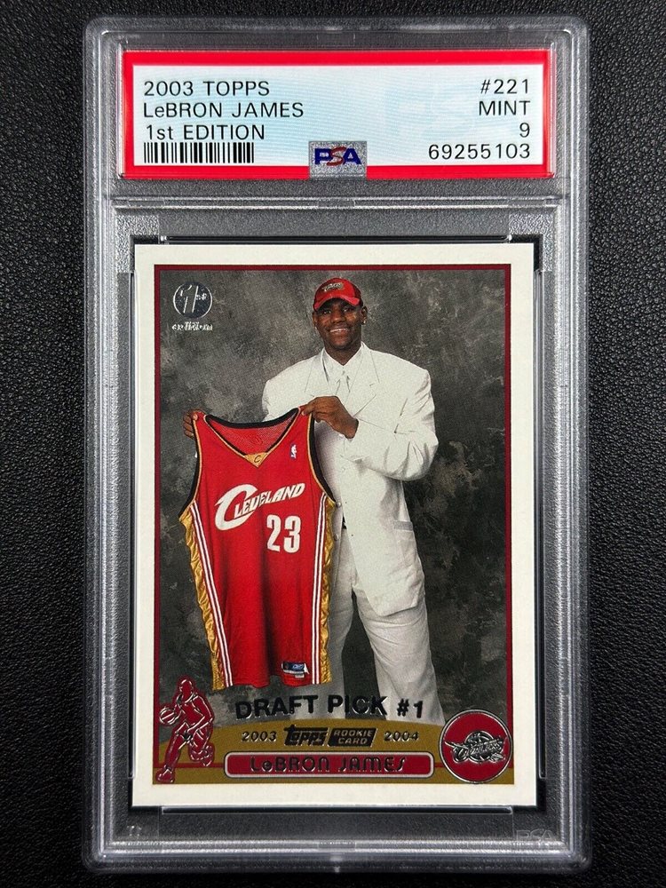 Auction Prices Realized Basketball Cards 2003 TOPPS Lebron James