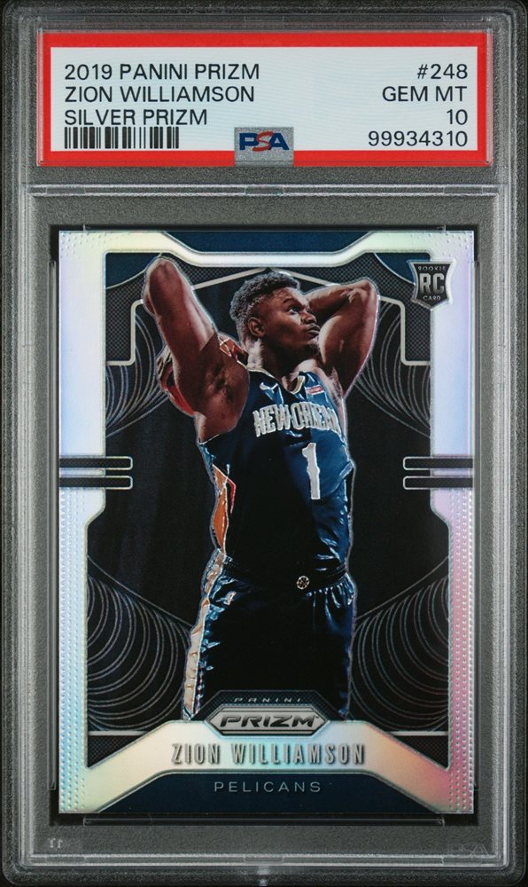 【PSA10】Zion Williamson RC Silver 2019 PANINI PRIZM DP SILVER ZION WILLIASON ROOKIE RC #1 PSA