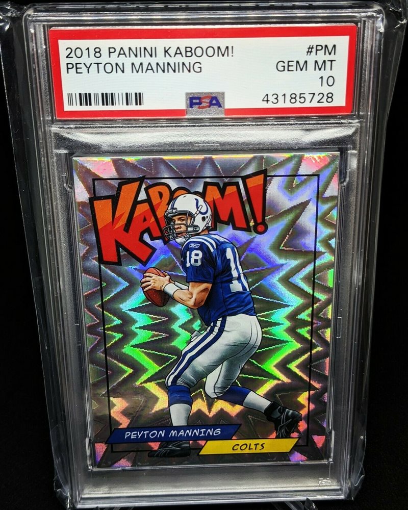 Auction Prices Realized Multi Sport Cards 2018 Panini Kaboom! Peyton Manning
