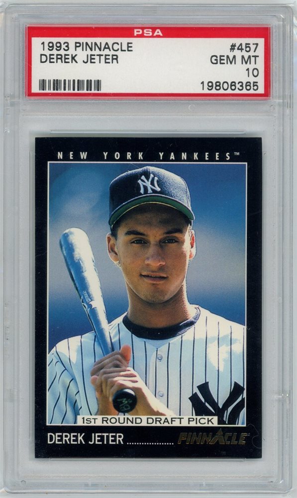 Auction Prices Realized Baseball Cards 1993 PINNACLE Derek Jeter