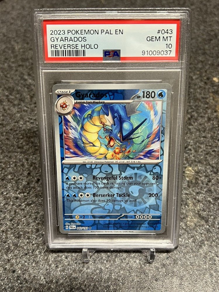 graded gyarados card Loop of Destruction [LCKC-EN110] Secret Rare  L.A. Mood Comics and Games