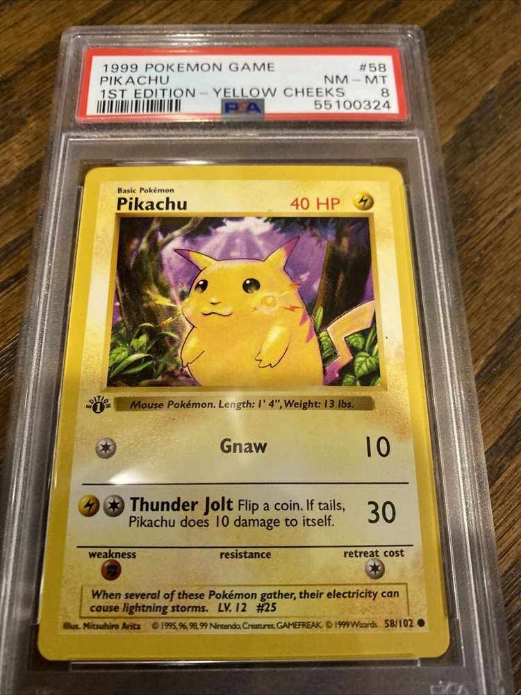 【PSA10】ピカチュウ　英語版　1999年 ピカチュウ(英語版) 旧裏 シャドーレス PSA10 - メルカリ