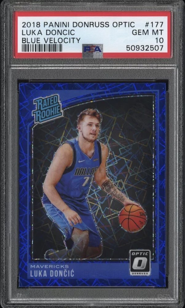 NBA カード Donruss Optic Luka Doncic PSA10 Luka doncic donruss optic rated rookie PSA 10 | eBay