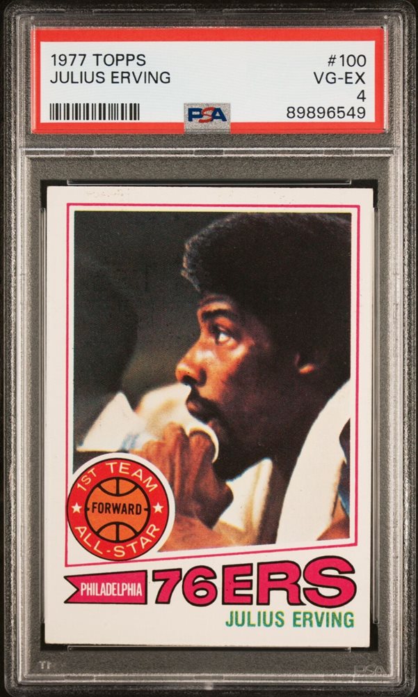 Auction Prices Realized Basketball Cards 1977 TOPPS Julius