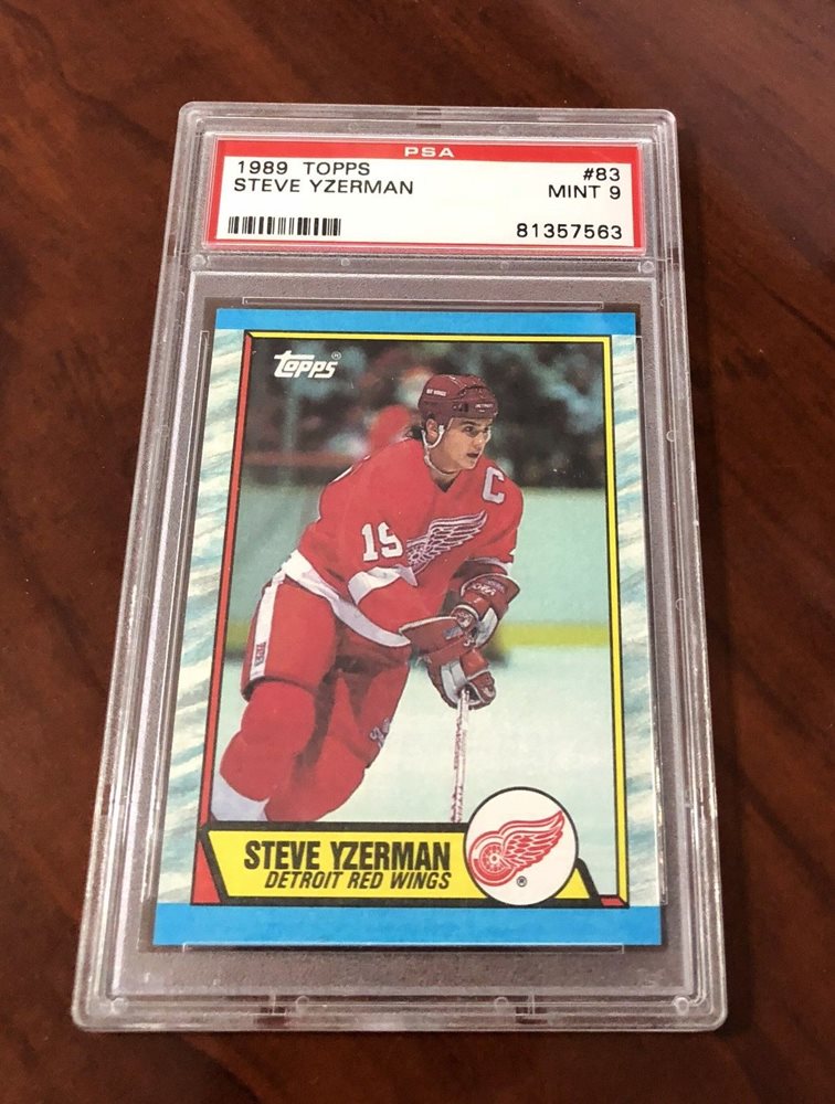 Topps Steve Yzerman Hockey Trading Cards