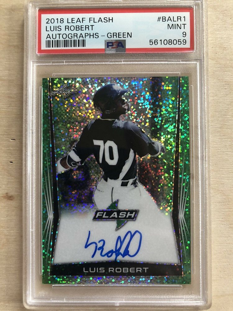 Luis Robert 直筆サインカード/99 2019 Leaf MLB Luis Robert Jr. 2024 Topps Series 1 Stars of MLB Chicago