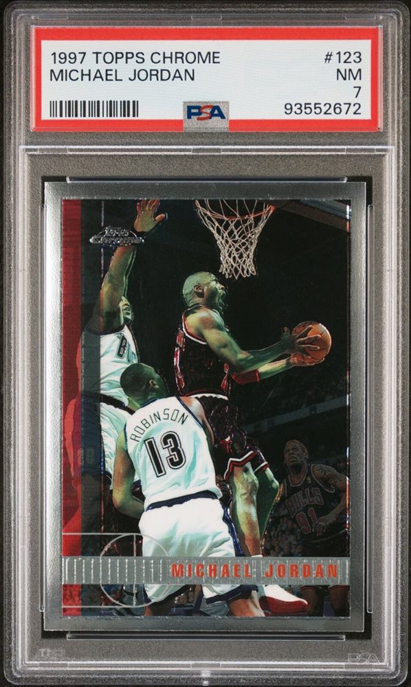 Auction Prices Realized Basketball Cards 1997 Topps Chrome Michael 