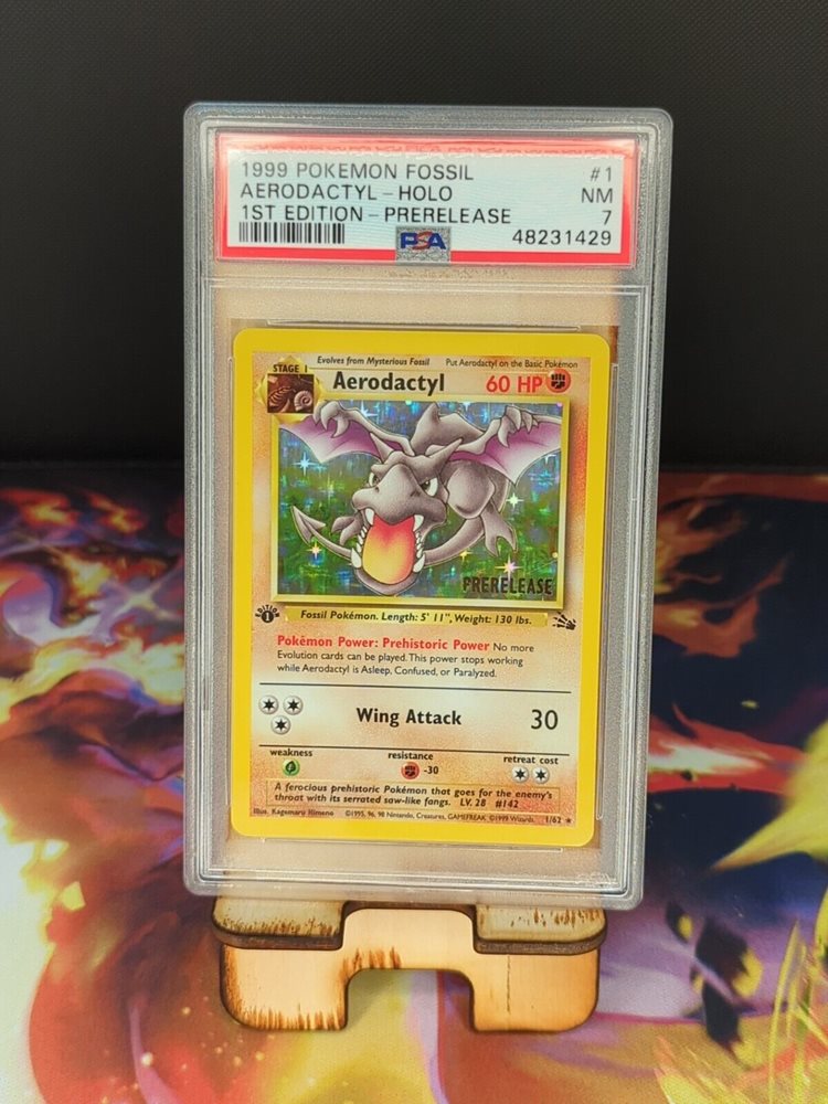 eBay Auction Item 186799925979 Tcg Cards 1999 Pokemon Fossil