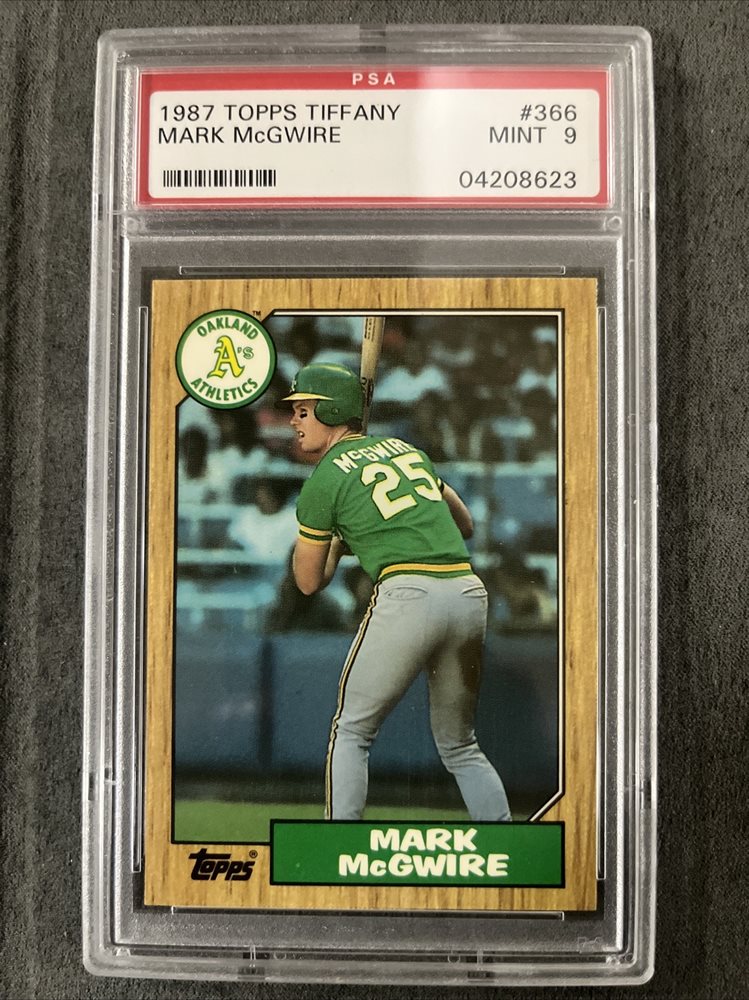 マークマクガイヤー　カード　ホームラン記念　クリアプレート 87 Record Breakers Mark McGwire | eBay