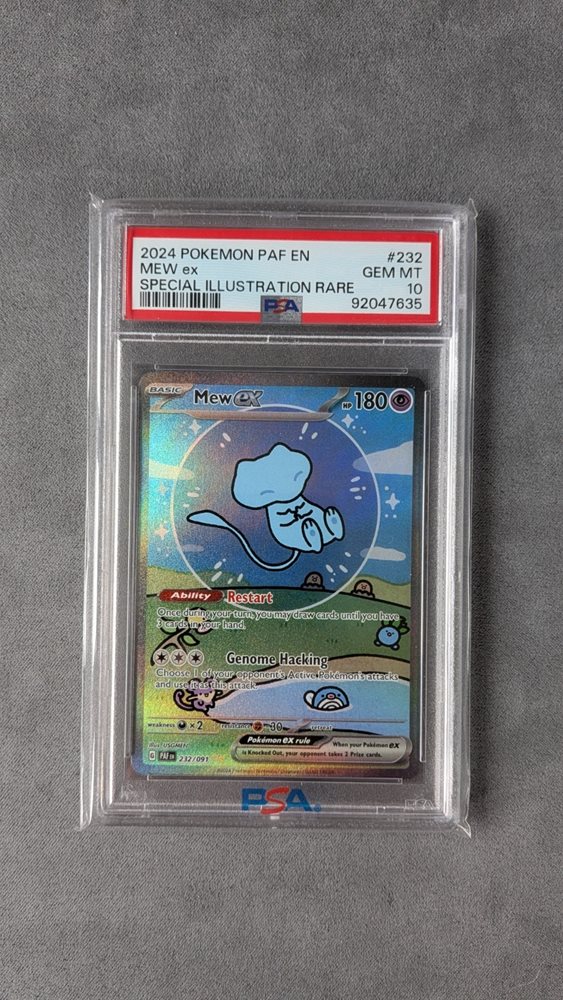 【PSA10】＋【PSA8】　MEW JUNBO CARD 2pieces PSA 8 Mewtwo and Mew GX 098/094 Miracle Twins Japanese Alt