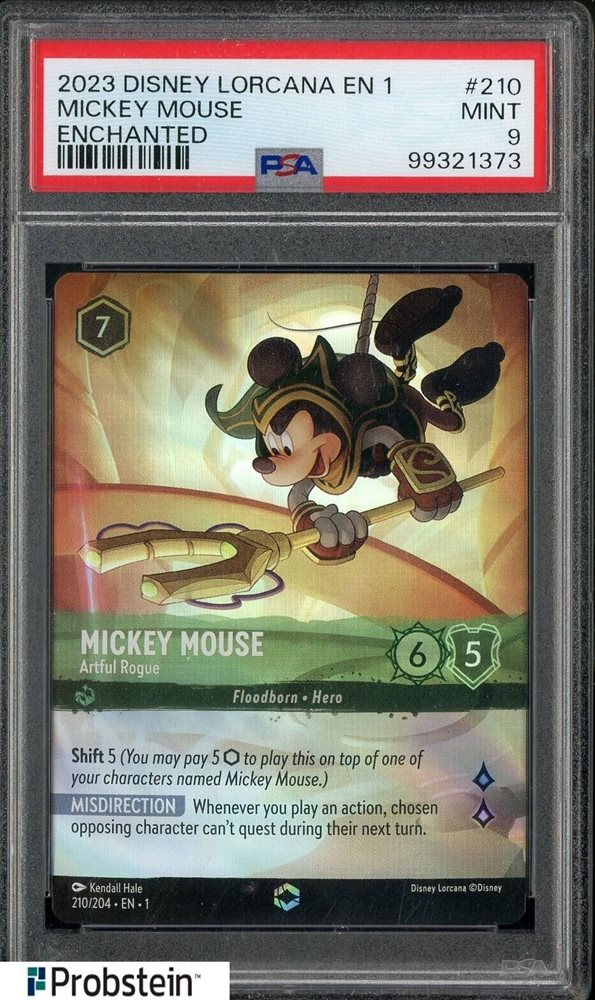 eBay Auction Item 365240652851 Tcg Cards 2023 Disney Lorcana En 1-The First  Chapter