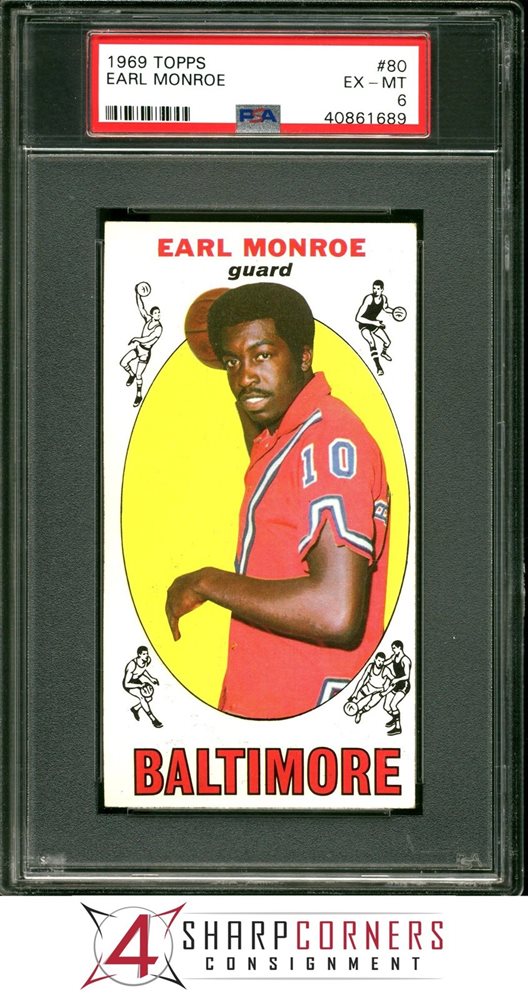 Auction Prices Realized Basketball Cards 1969 TOPPS Earl Monroe