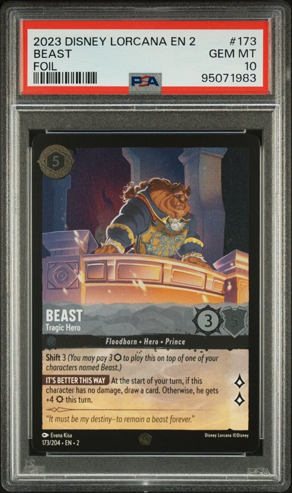 Auction Prices Realized Tcg Cards 2023 DISNEY LORCANA EN 2-RISE OF