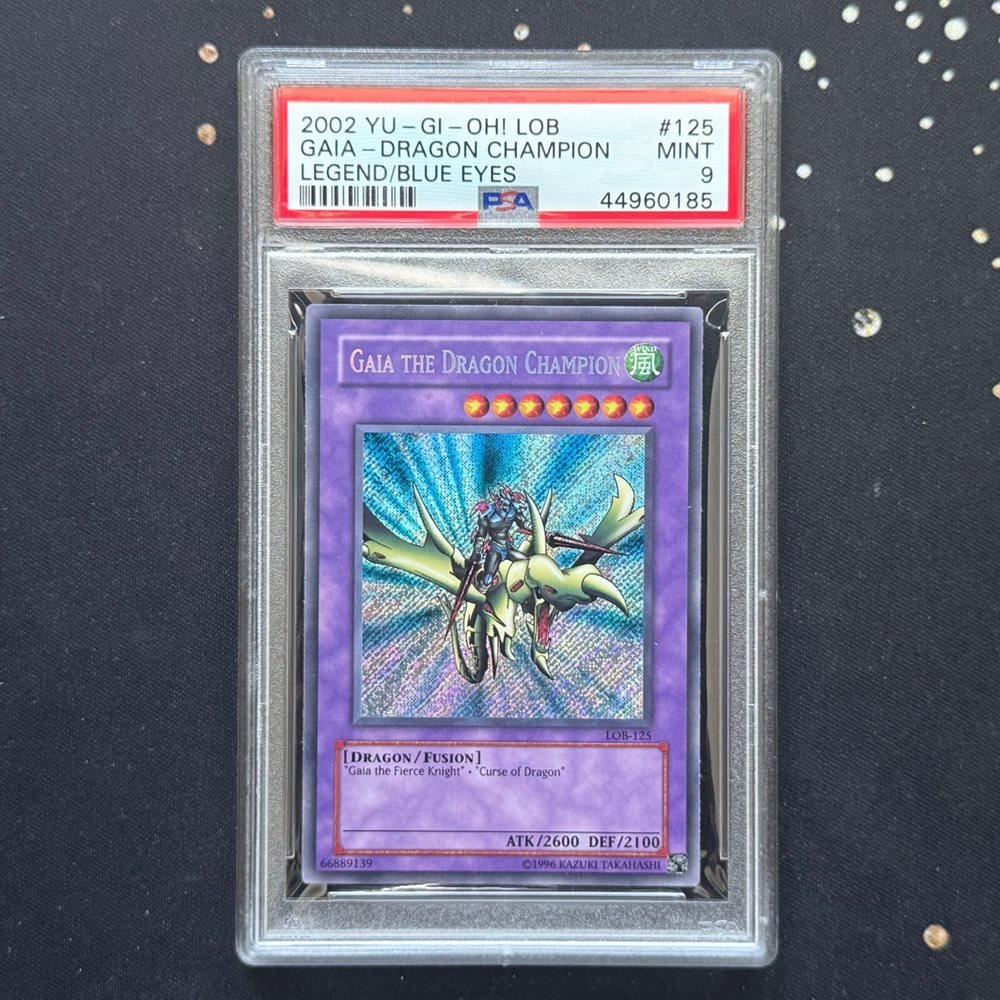 PSA9 遊戯王　旧アジア版　GAIA THE DRAGON CHAMPION Card Artworks:Gaia the Dragon Champion | Yu-Gi-Oh! Wiki | Fandom