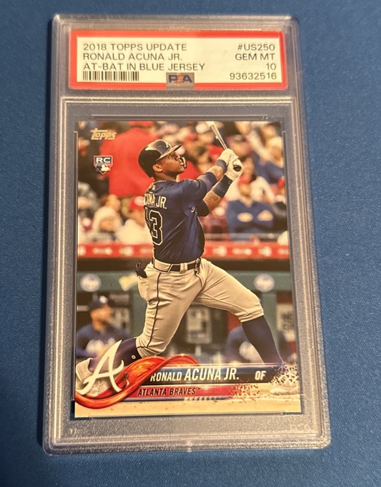 レア2018 Topps インサート RC PSA 10 ロナルド・アクーニャ Ronald Acuna Jr Rookie Card Psa 10 | eBay