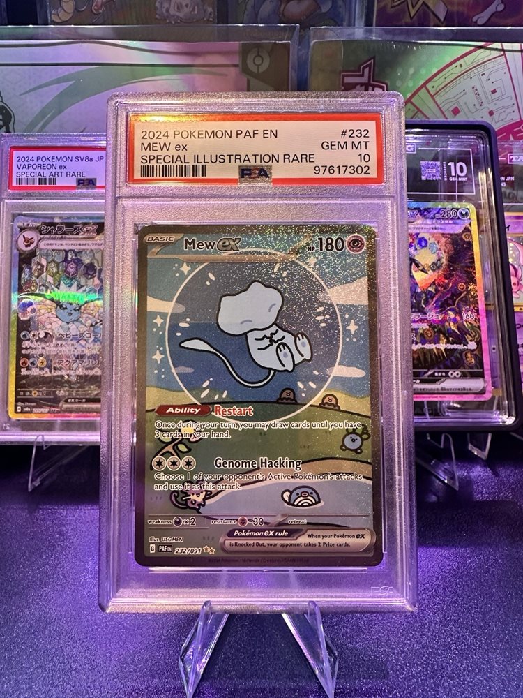 【PSA10】＋【PSA8】　MEW JUNBO CARD 2pieces PSA10 GEM MT 2024 POKEMON SV8 JP PIKACHU ex SPECIAL ART RARE