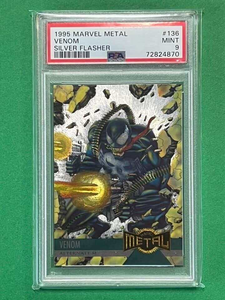 eBay Auction Item 314571197621 Non-Sport Cards 1995 Marvel Metal