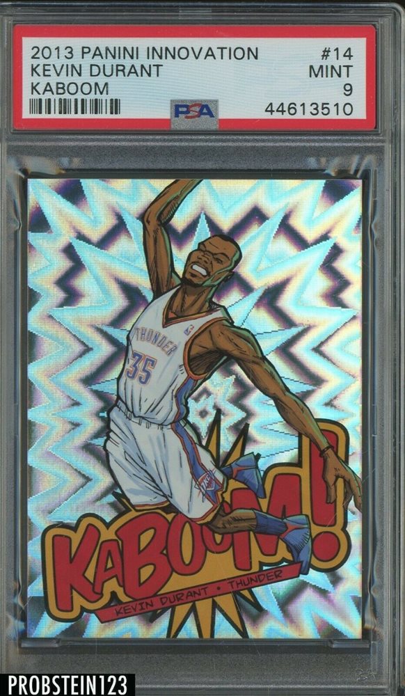 Panini KABOOM カブーン Kevin Durant KD カード Kevin Durant 2024 Revolution #10 Kaboom! (Vertical) Price