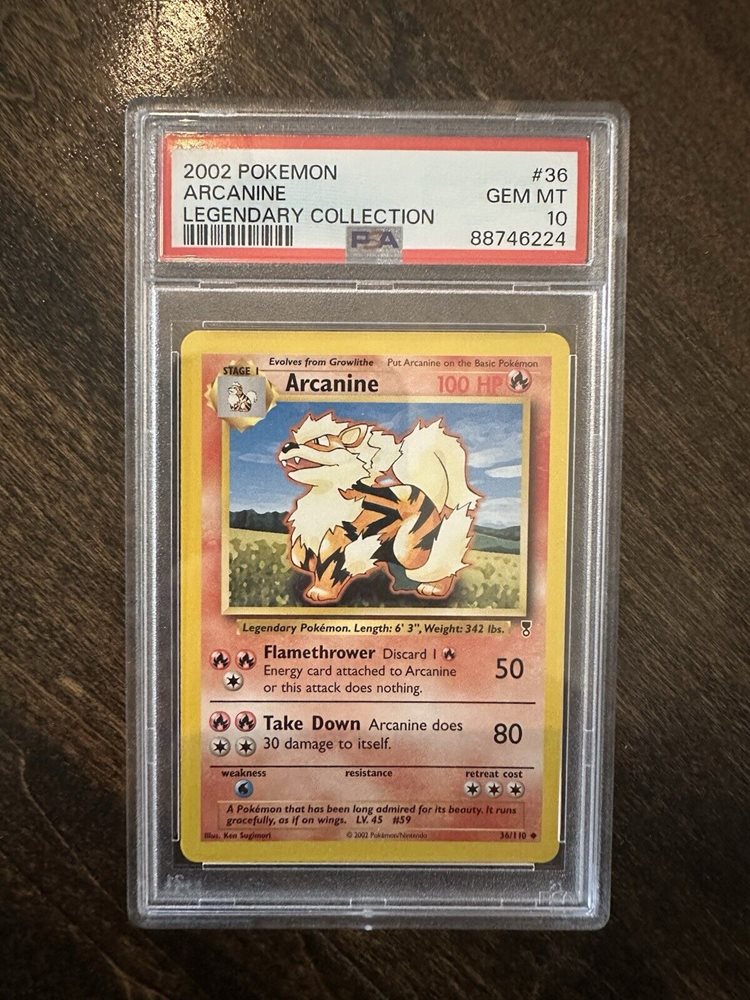 Auction Prices Realized Tcg Cards 2002 POKEMON LEGENDARY