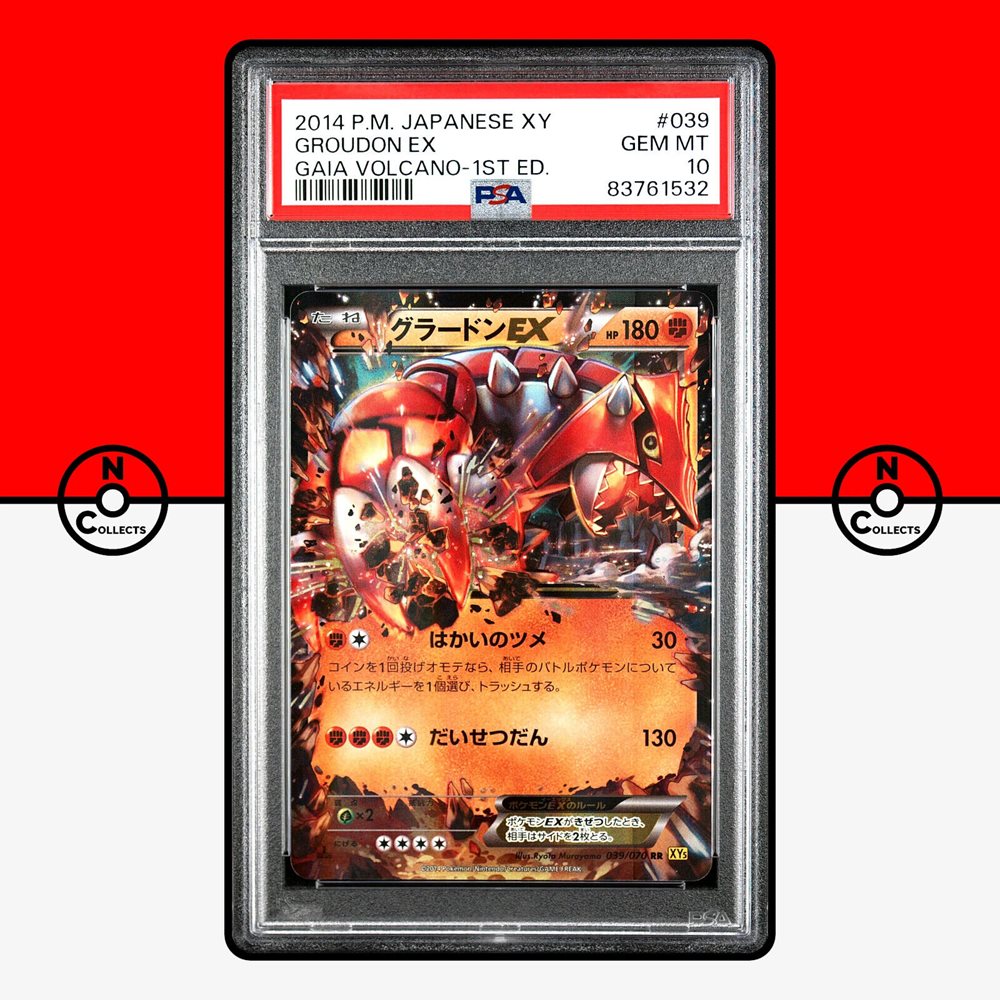 PSA10 グラードンEX GAIA VOLCANO-1ST ED. 2014 Auction Prices Realized Tcg Cards 2014 POKEMON JAPANESE XY