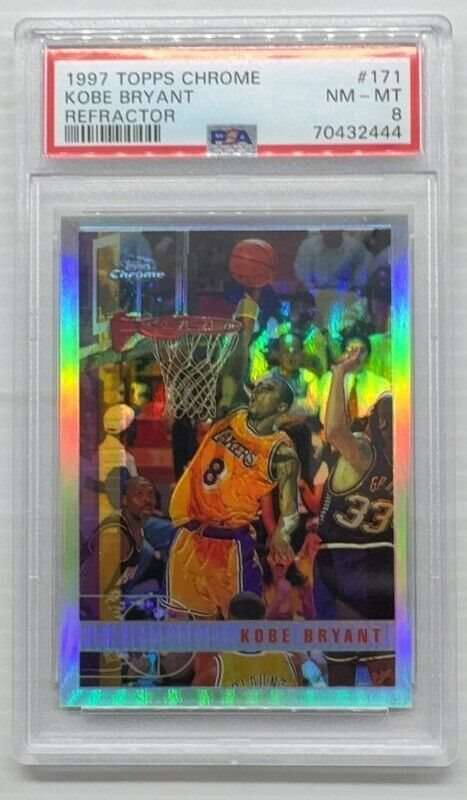 Auction Prices Realized Basketball Cards 1997 TOPPS CHROME Kobe Bryant