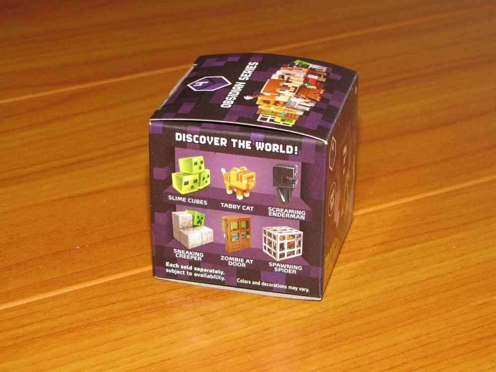 New SNEAKING CREEPER MINECRAFT Obsidian Series 4 MiniF