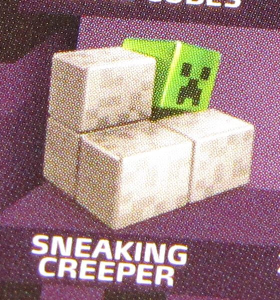 New SNEAKING CREEPER MINECRAFT Obsidian Series 4 MiniF