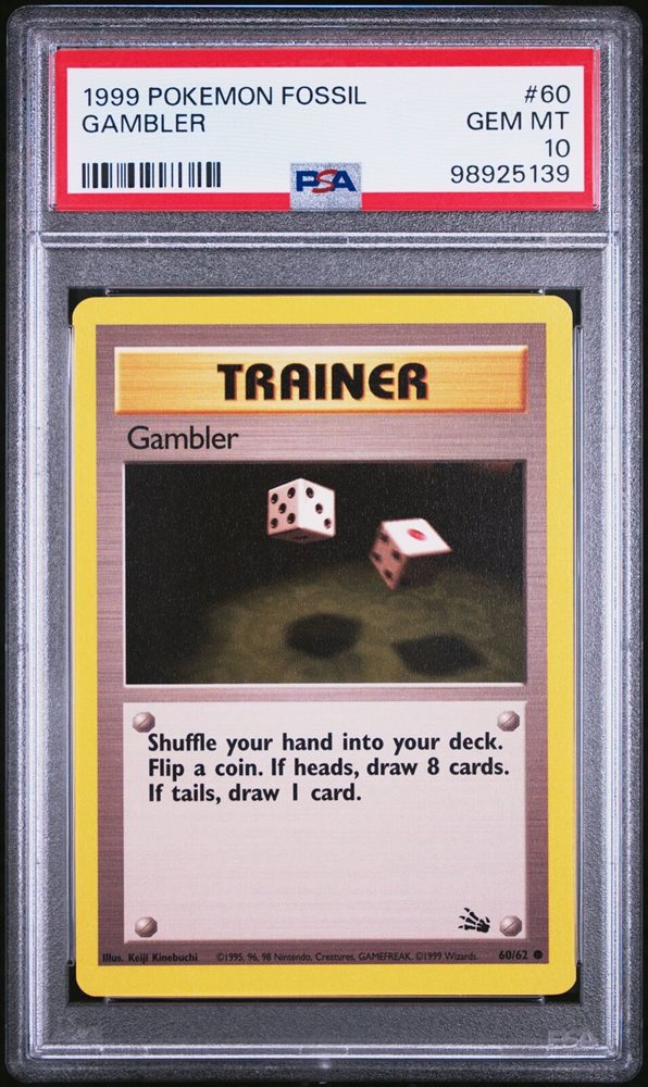 PSA10ヤマドラン　初期　1999 1999 Pokémon Card Lot First Edition Japanese Trainers
