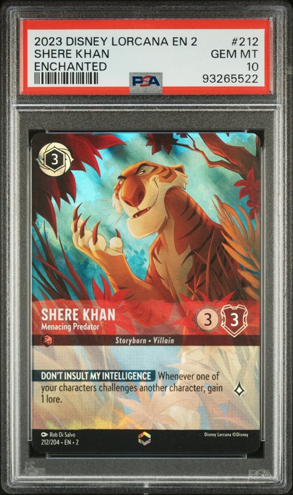 Auction Prices Realized Tcg Cards 2023 DISNEY LORCANA EN 2
