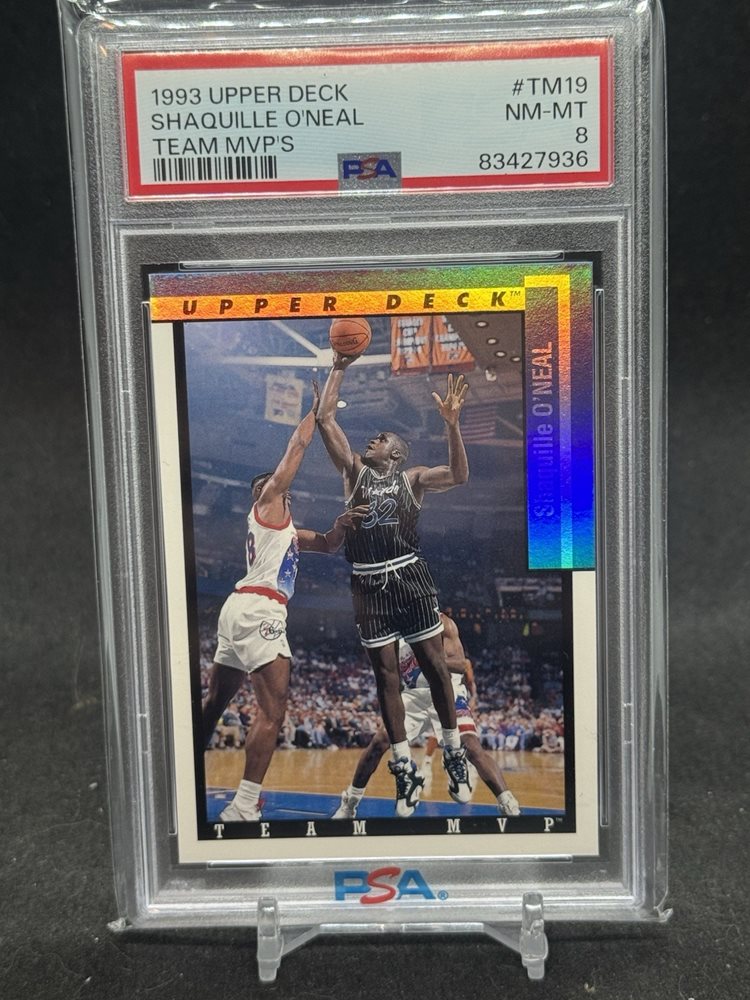 【TEAM MVP】SHAQUILLE O'NEAL 2020-21 Panini Mosaic Finals MVPs Reactive Blue Prizm #300