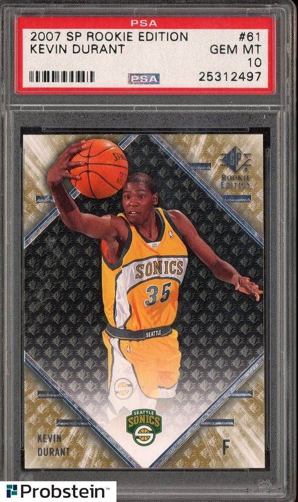 その他 PSA10 Kevin Durant Rookie 2008 SP Authen PSA10 Kevin Durant Rookie 2008 SP Authen