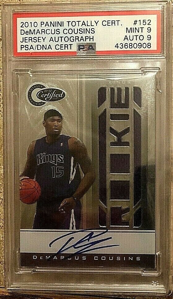 demarcus cousins autograph