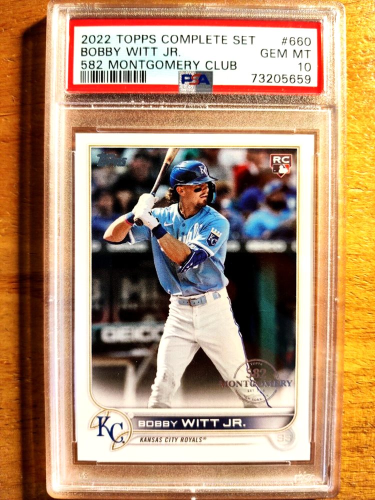 その他 2022 topps Montgomery Bobby Witt jr 2022 topps Montgomery Bobby Witt jr